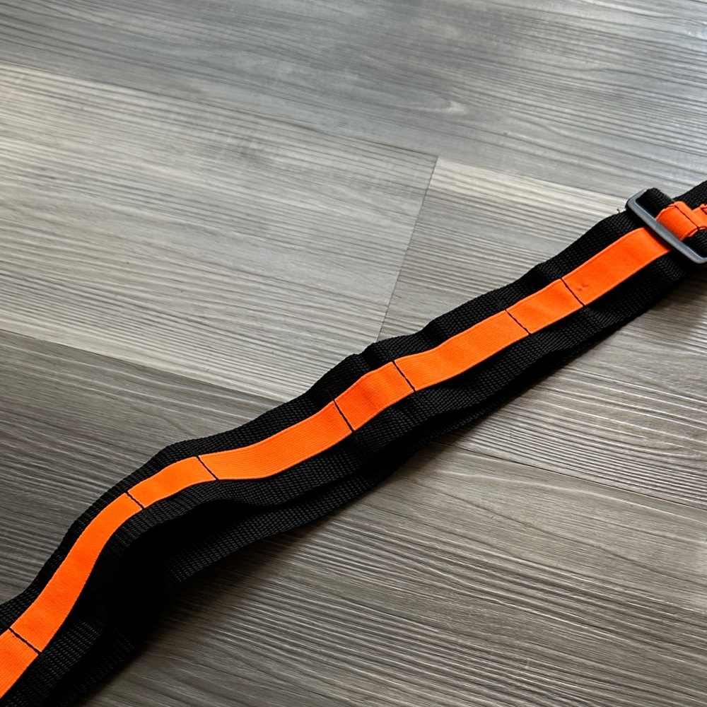 3 for $20 ✨ Nerf Adjustable Black and Orange Utility Strap with Metal Clips - Picture 3 of 5